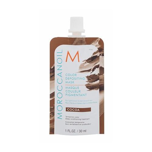 Moroccanoil color depositing mask barvna maska za svetlo do srednje temne rjave lase 30 ml odtenek cocoa Cene