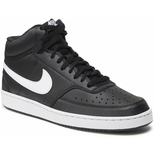 Nike Čevlji Court Vision Mid Nn DN3577 001 Black/White/Black