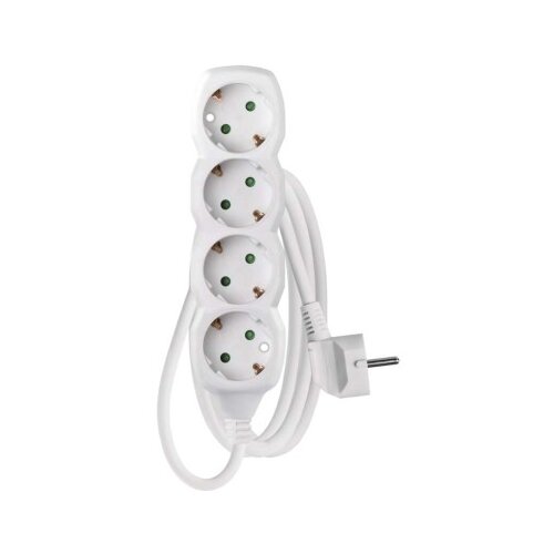  Podaljšek 1,5 m / 4 vtičnice / beli / PVC / 1 mm2 Cene