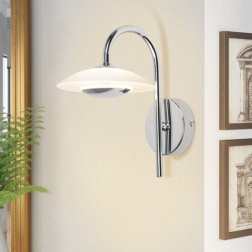 Nettlife LED stenska svetilka, moderna oblika, notranja osvetlitev, osvetlitev hodnika, steklo 3000 K, za hotelsko stopnišče, (22136399) Cene