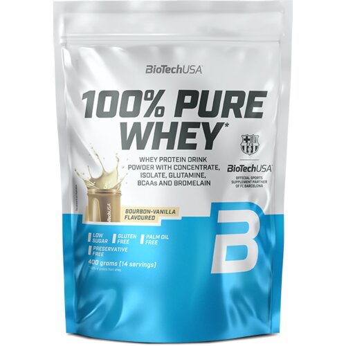 BioTech USA 100% Pure Whey 400g burbon vanila Cene