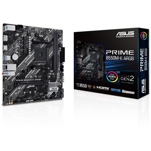 Asus Matična Ploča AM4 AS PRIME B550M-K ARGB Cijene