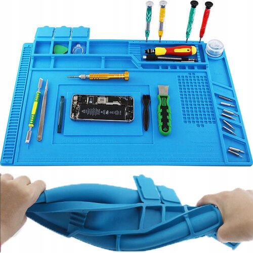  Servisni antistatik silikonski podložak za lemljenje 45x30cm i organizator Cijene