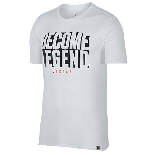 Nike Majice s kratkimi rokavi Air Jordan Become Legend Bela Cene