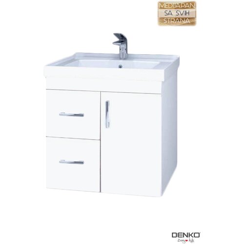 Denko lavabo sa ormarićem medijapan Petra 65cm Slike