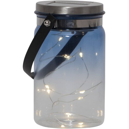 Star Trading Zunanja solarna svetilka Best Season Tint Lantern Blue Cene