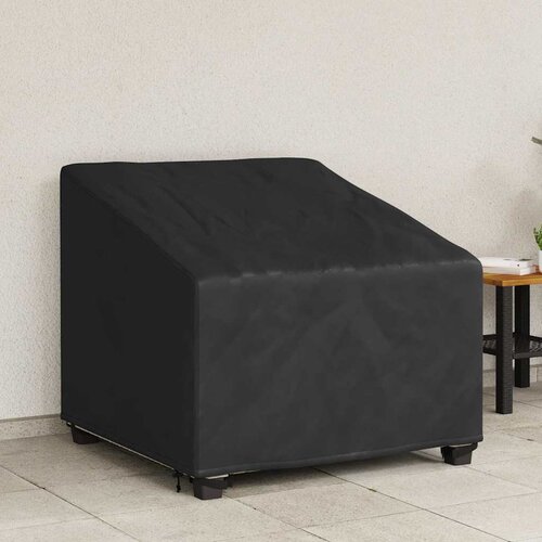 vidaXL Pokrov Za Vrtne Stolice Crna 90 x 90 x 50 / 75 cm 210D tkanina Cijene