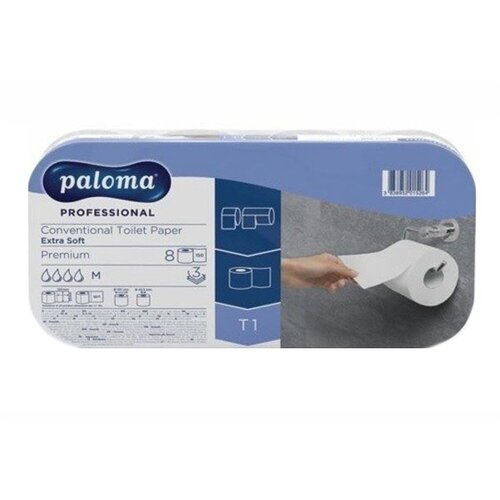 Paloma toaletni papir Professional, 3-slojni, 8 rol Cene