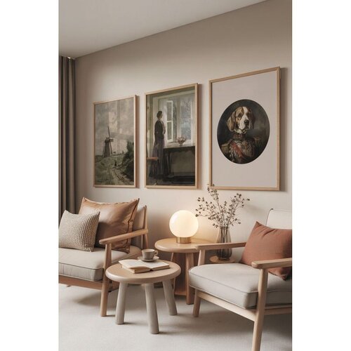 WALLXPERT Č-300879 - 5070 Vi&scaron;enamenski set dekorativnih slika (3 komada) Cene