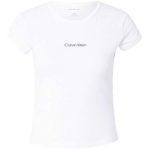Calvin Klein Jeans Majica črna / bela Cene
