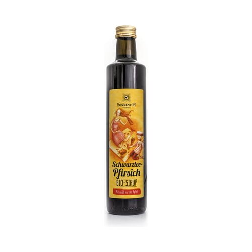 Sonnentor Bio sirup ledeni črni čaj-breskev Cene