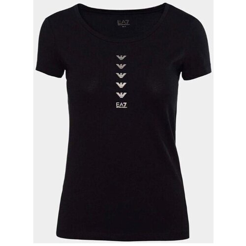 Ea7 Emporio Armani Majice &amp;amp; Polo majice - Črna Slike