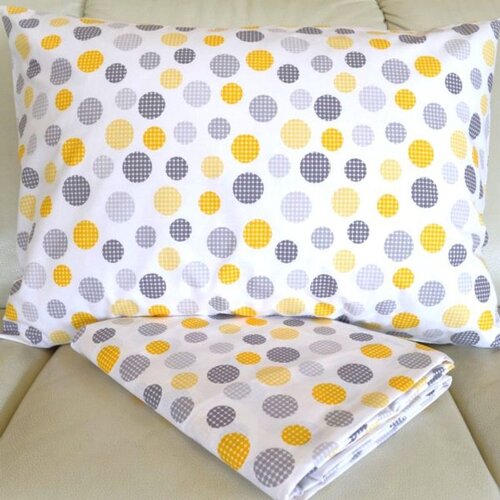  Posteljina Dots 140x200cm(jorganska navlaka+jastučnica 50x70cm) Slike