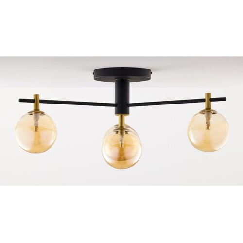 Jupiter 2031 - plafonska visilica figaro 4xG9/10W/230V crna/zlatna/bež Slike