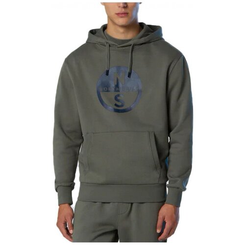 North Sails Puloverji HOODED SWEATER Siva Slike