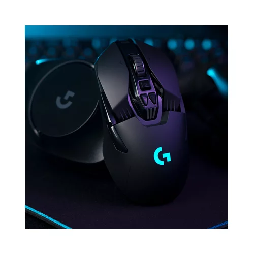 Logitech G903 Lightspeed HERO brezžična Gaming RGB črna miška