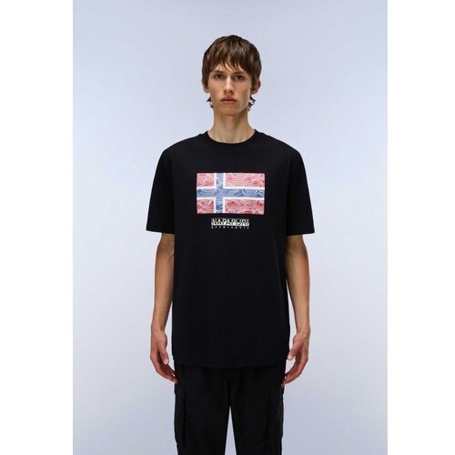 Napapijri S-drapeau ss black beauty Slike