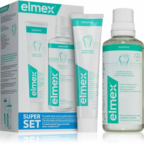 Elmex Sensitive Plus set zobne nege (za občutljive zobe)