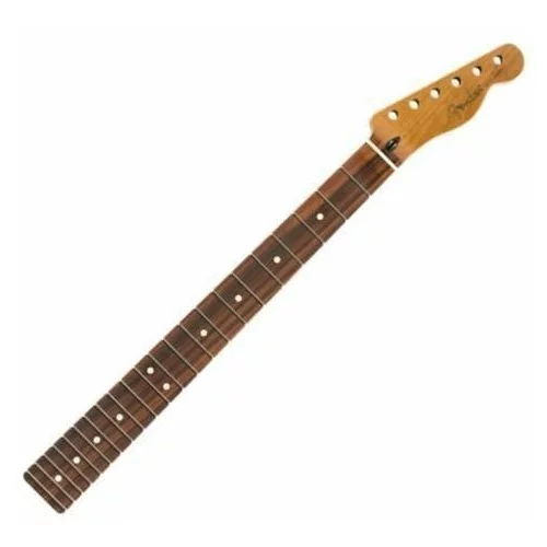 Fender roasted maple flat oval telecaster 22 pau ferro vrat za kitare