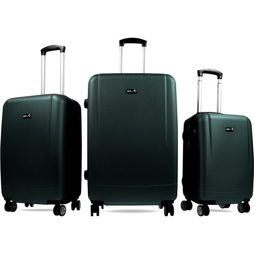  Set kofera AGA Travel MR4656-DarkGreen - tamno zelena Slike