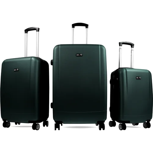  Set kofera AGA Travel MR4656-DarkGreen - tamno zelena