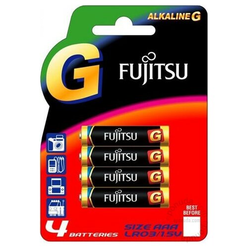 Fujitsu alkalne baterije LR03G, 4 kom baterija Slike