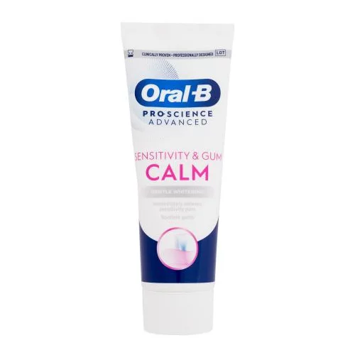 Oral-b Sensitivity & Gum Calm Gentle Whitening zubna pasta za ublažavanje boli osjetljivih zubi i umirivanje desni 75 ml