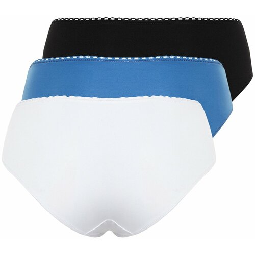 Trendyol Multicolored 3 Pack Polyamide Hiphugger Panties Slike