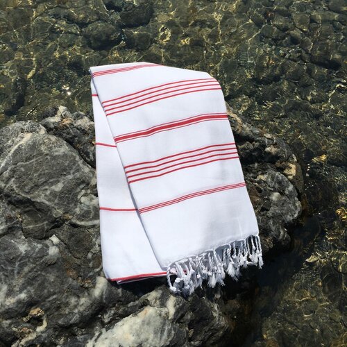 Lessentiel Maison peškir za plažu 100x180cm Crveni Cene