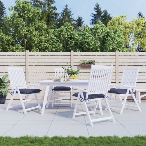 vidaXL Jastuci za stolice 4 kom modri 40x40x7 cm tkanina Oxford Cijene