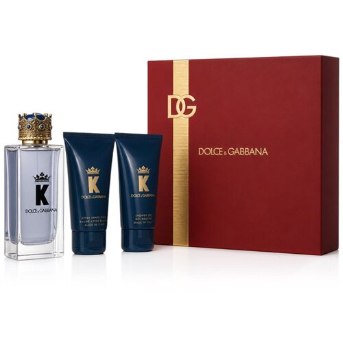 Dolce &amp;amp; Gabbana K pour Homme EDT 100 ml + ASB 50 ml + SG 50 ml (man) Slike