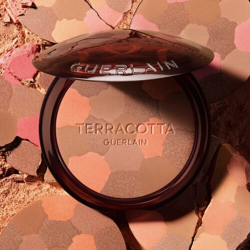 Guerlain Terracotta Light bronzer i highlighter nijansa 05 Deep Warm 10 g Slike