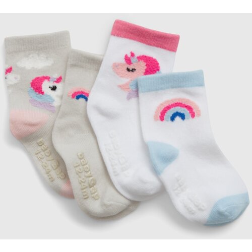 GAP Children's socks, 4 pairs - Girls Slike