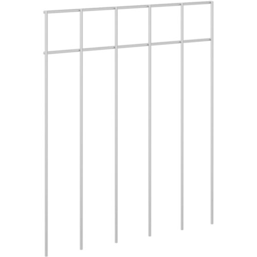 vidaXL Vrtni panel ograje 12 pcs Pocinkano jeklo Srebrna, (5000301355) Cene