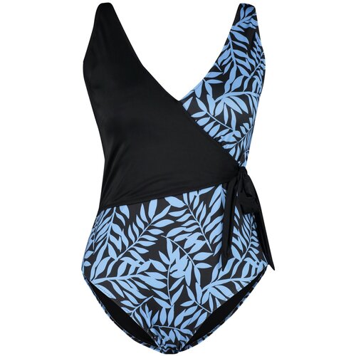 Trendyol Curve Plus Size Swimsuit - Multi-color - Graphic Cene