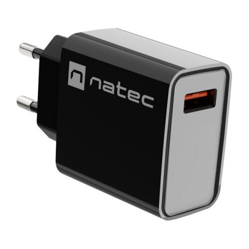 Natec MAINS CHARGER RIBERA USB-A 18W BLACK Cijene