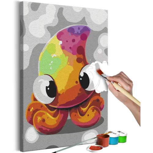 Slika za samostalno slikanje - Funny Octopus 40x60