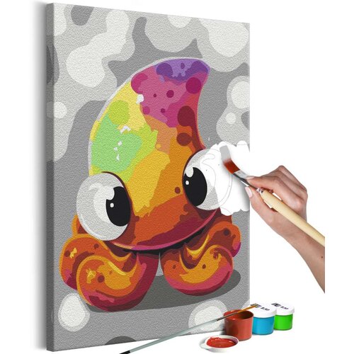  Slika za samostalno slikanje - Funny Octopus 40x60 Cene