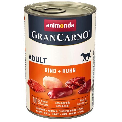 animonda GranCarno GranCarno Dog Adult Govedina i Piletina - 400 g Cene