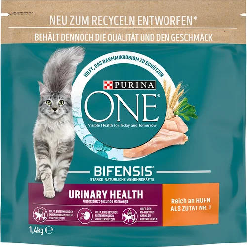 Purina 750 g / 1,4 kg ONE po posebni ceni! - Urinary Health 1,4 kg