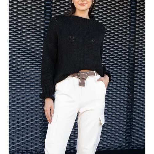 UR/CEO Black asymmetrical cardigan Castia Cene