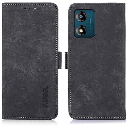 INORCO ABEEL Za Motorola Moto E13 4G retro telefonska torbica stojalo denarnica proti padcu usnjen ovitek za telefon, (22034303) Cene