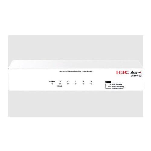 H3C aolynk ES100-5G ethernet switch 5 x 1G ports, dc Slike
