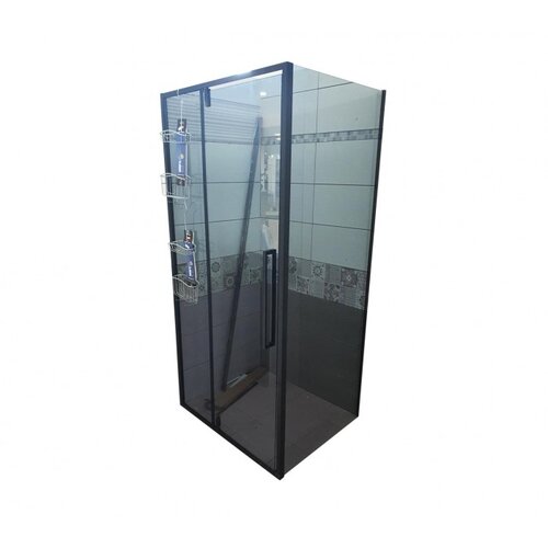  Bočno staklo 80x195, 6MM crni mat ram C-02-B6080 Cijene