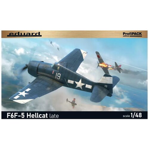 Eduard model kit aircraft - 1:48 F6F-5 hellcat late Cene