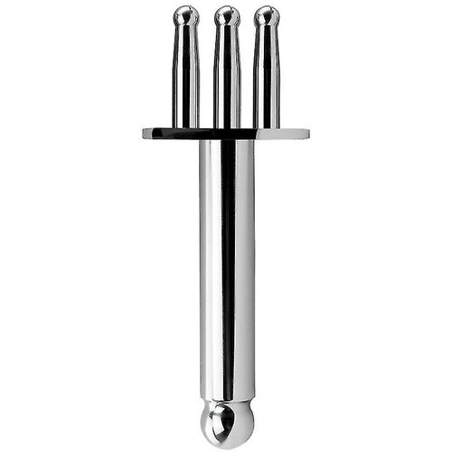 Venisymlis Fork Meridian Acupoint Massager Limfna Drenaža Ic Acid Massage Detox Pen, Relaxation Deep Tissue 1 Kos - Srebrn, (22060096) Cene