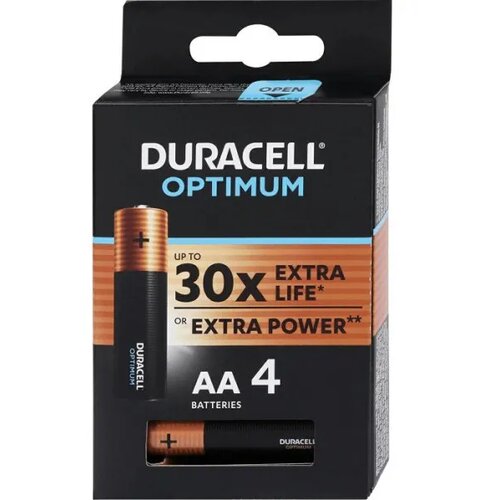Duracell baterije optimum AA 4kom Cijene