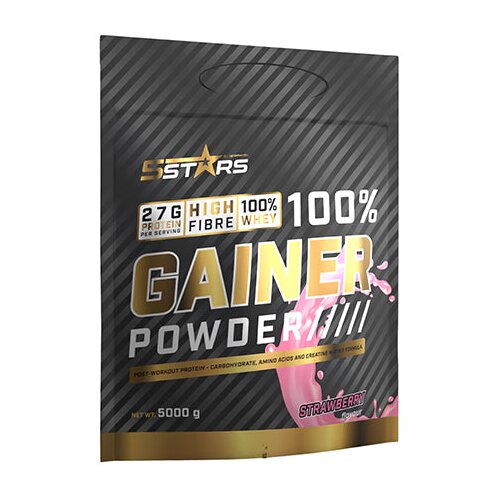 5 STARS Mass Gainer 5000g &amp;ndash; Za Brži Rast Mi&amp;scaron;ićne Mase Slike