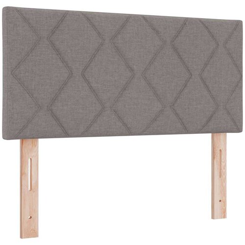  s opruga kutije Sivo-smeđa 200 x 90 cm tkanina Slike