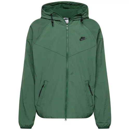 Nike Sportswear Zimska jakna zelena / crna